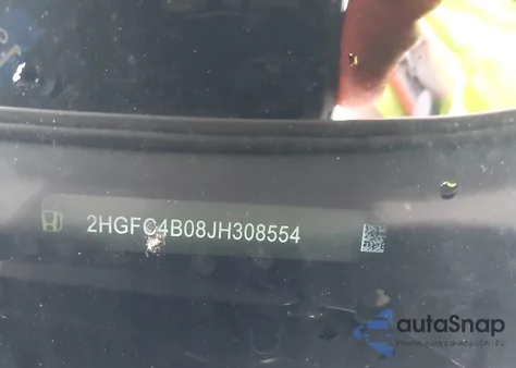 2018 Honda Civic Lx-P from USA, damaged, VIN 2HGFC4B08JH308554